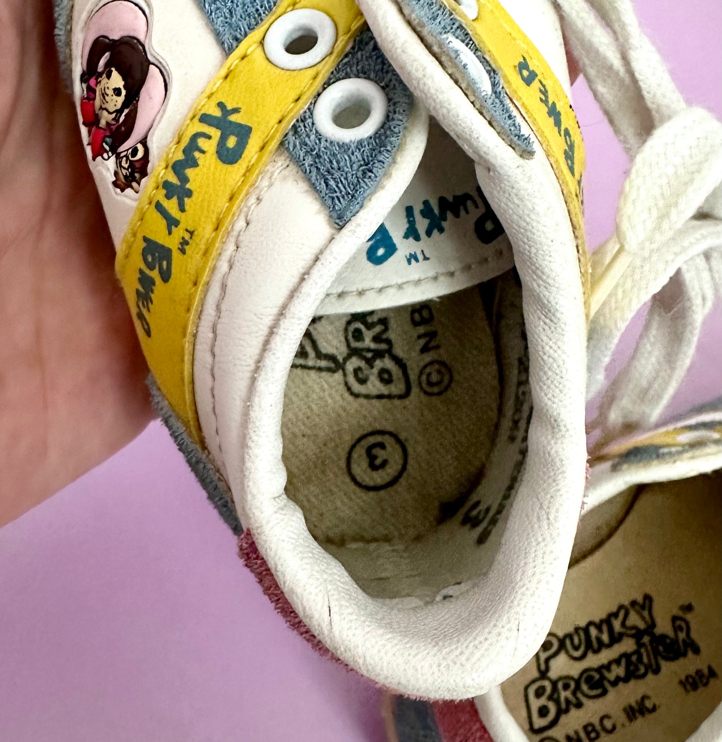 Vintage 1984 Punky Brewster Tennis Shoes