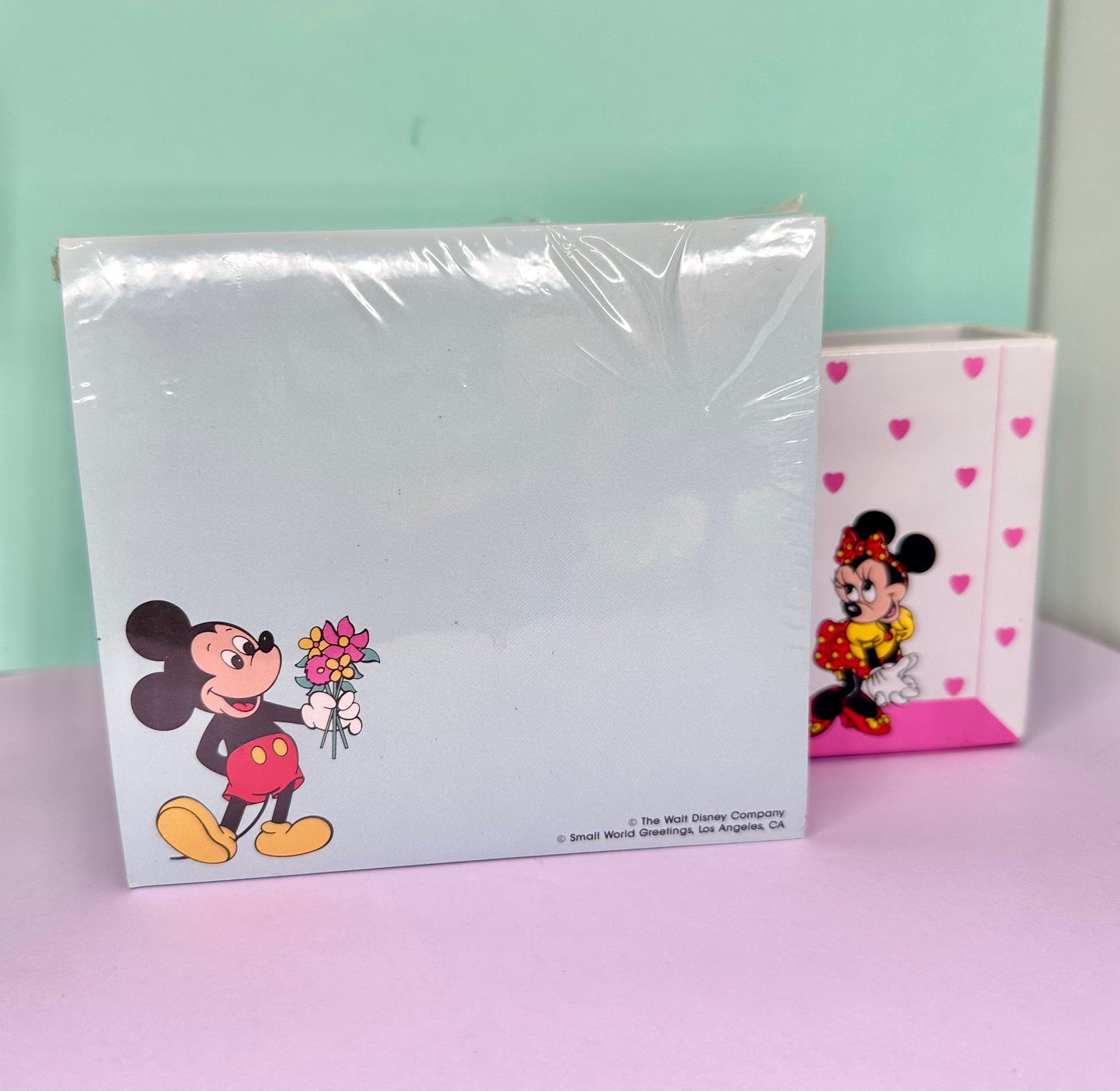 Vintage 1980’s Mickey and Minnie Mouse Stationery New In Box