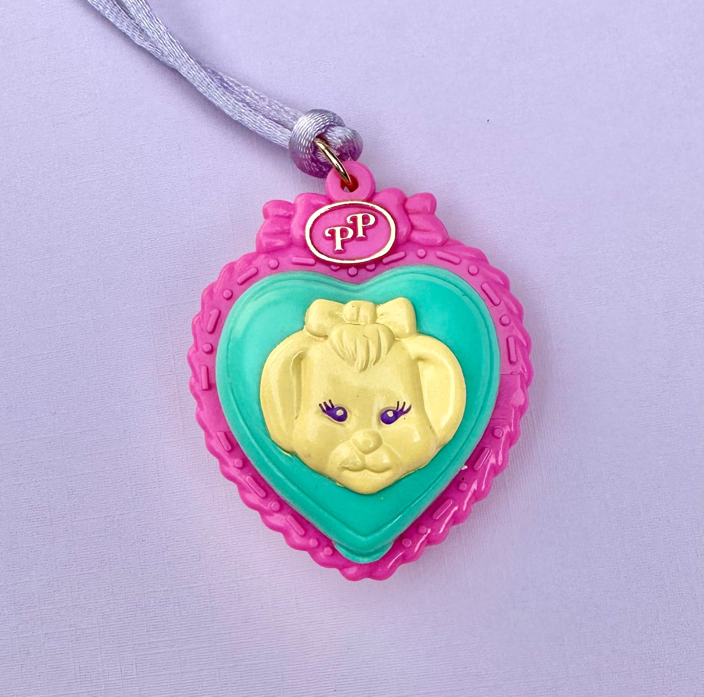 Vintage 1994 Polly Pocket, Polly’s Puppy Pendant
