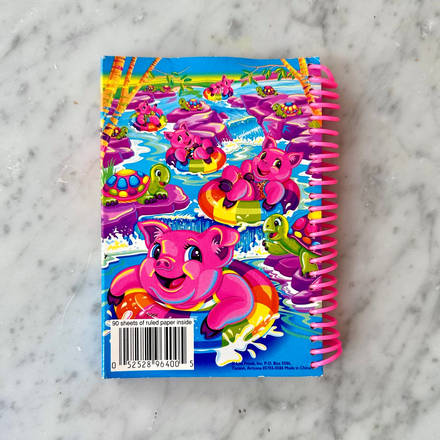 90’s Lisa Frank Pigventures Notebook