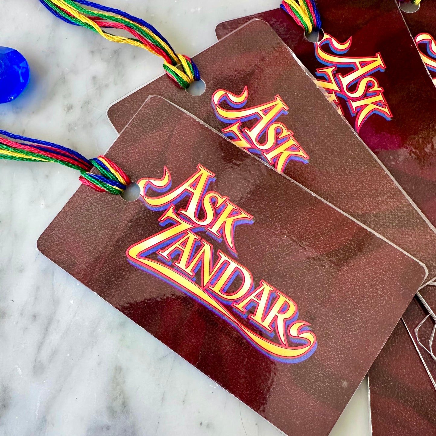 90’s Ask Zandar Game Card Bookmark