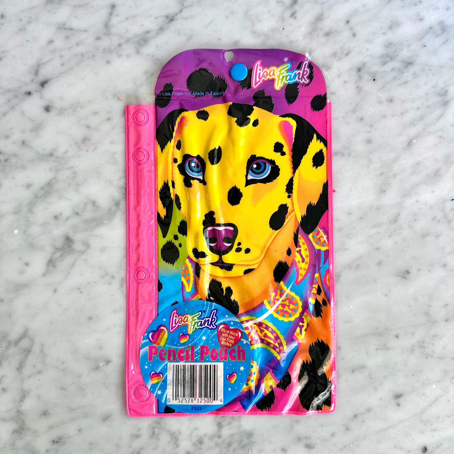 90’s Lisa Frank Dalmatian Pencil Pouch