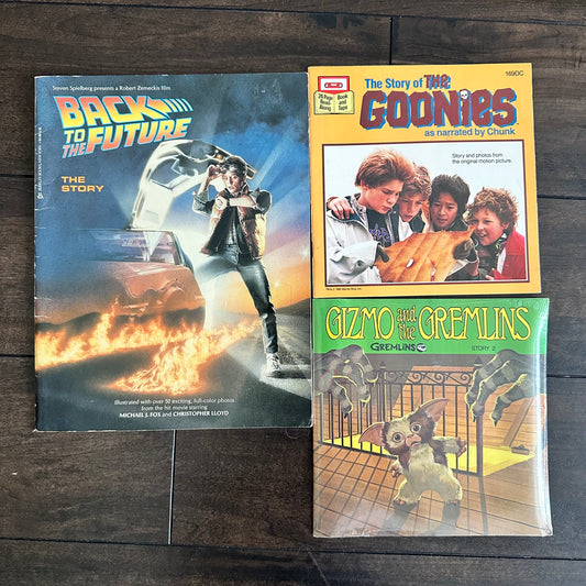Vintage Movie Book and Record Lot