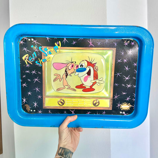 1992 Ren & Stimpy TV Tray