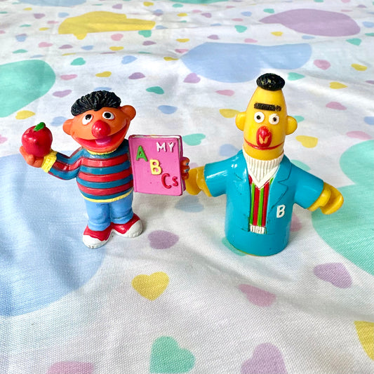 80’s Ernie and Bert Figures