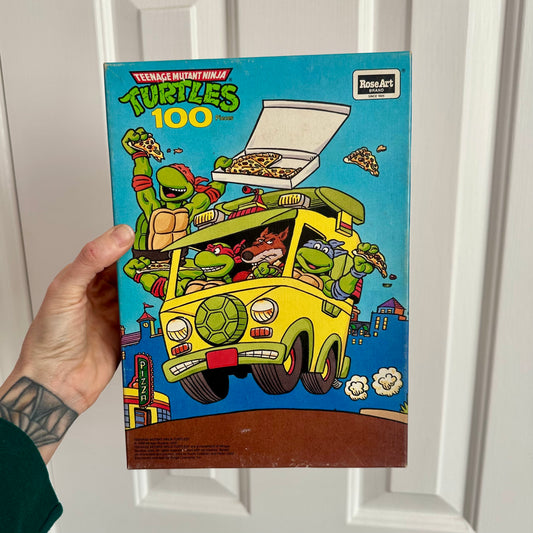 1990 TMNT RoseArt Puzzle