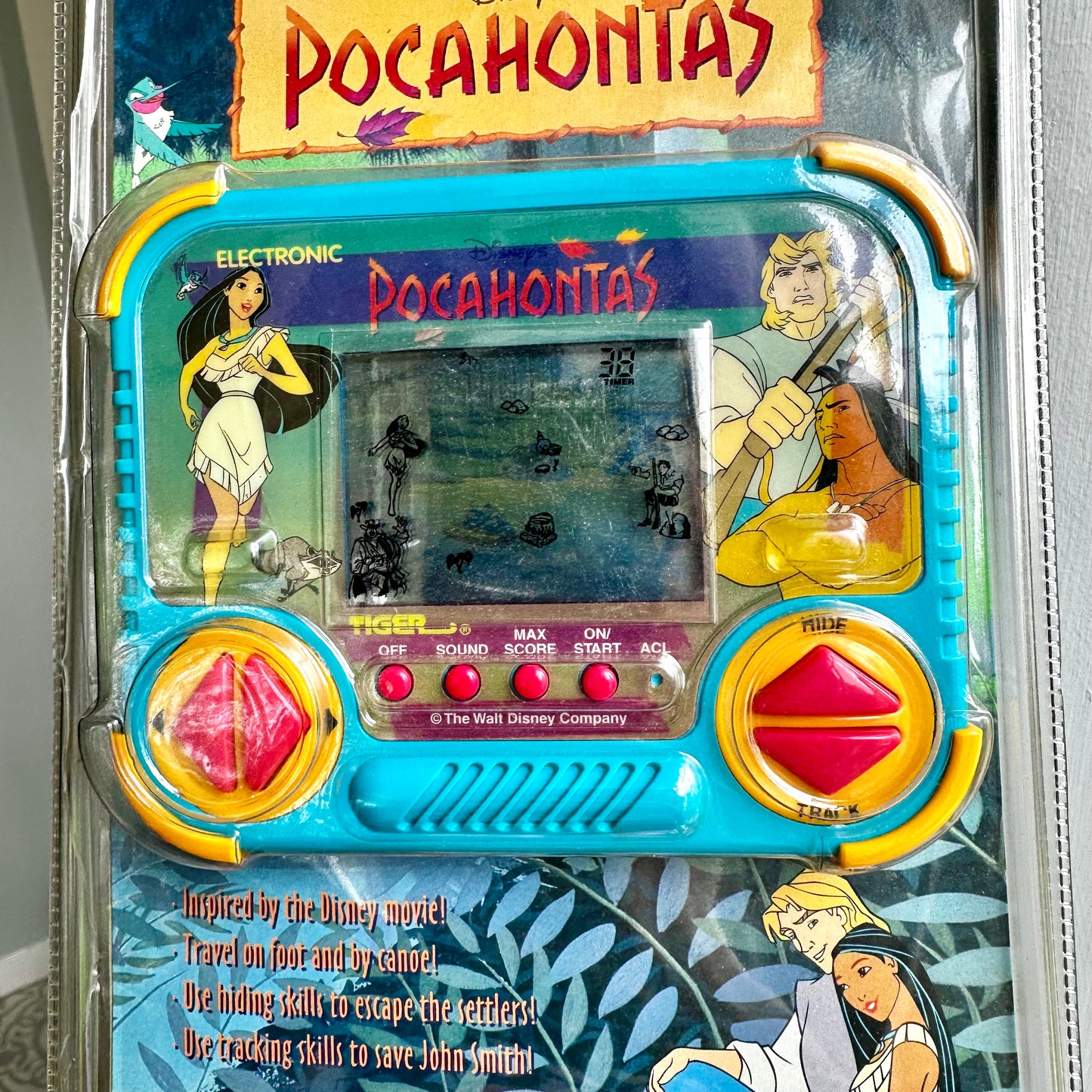 1995 Tiger Electronics Pocahontas Game