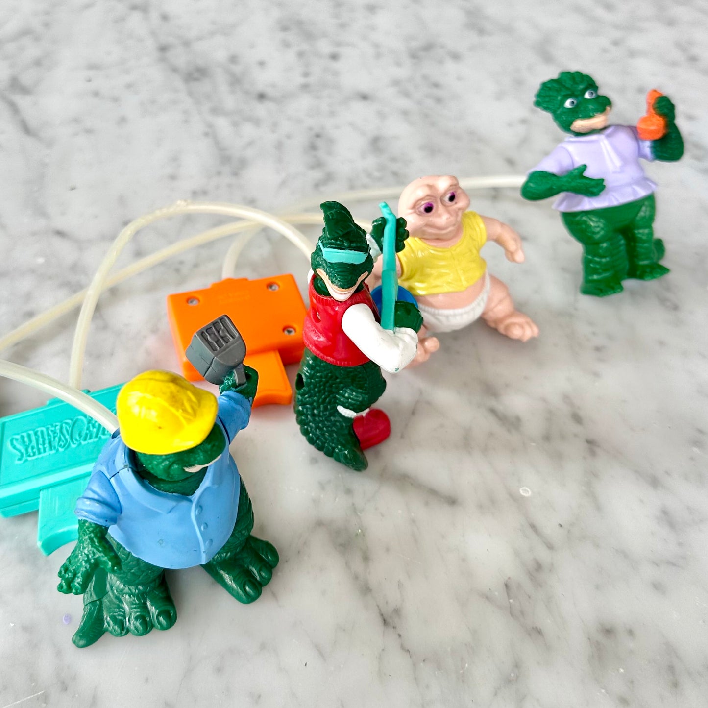 1993 McDonald’s Dinosaurs Motion Toys Set of 4
