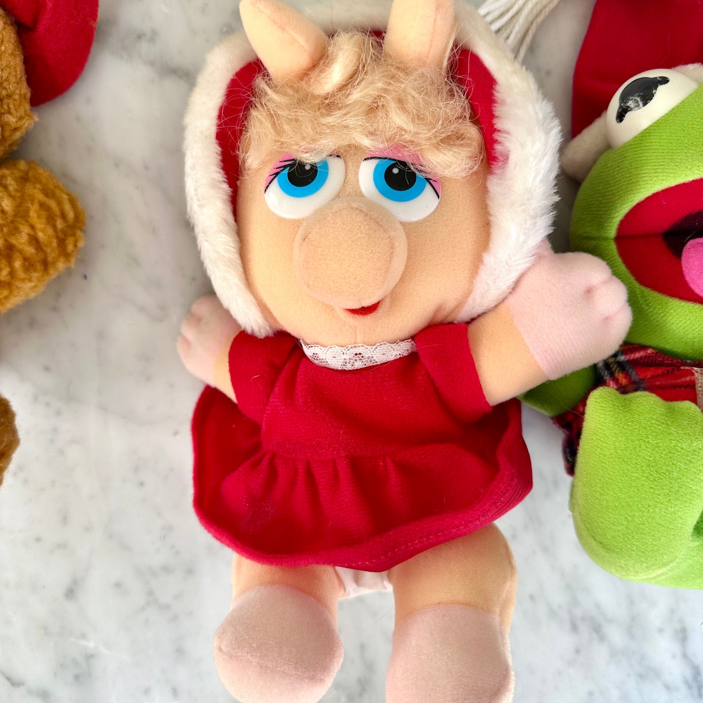 1987 McDonald’s Muppet Babies Holiday Plush Set
