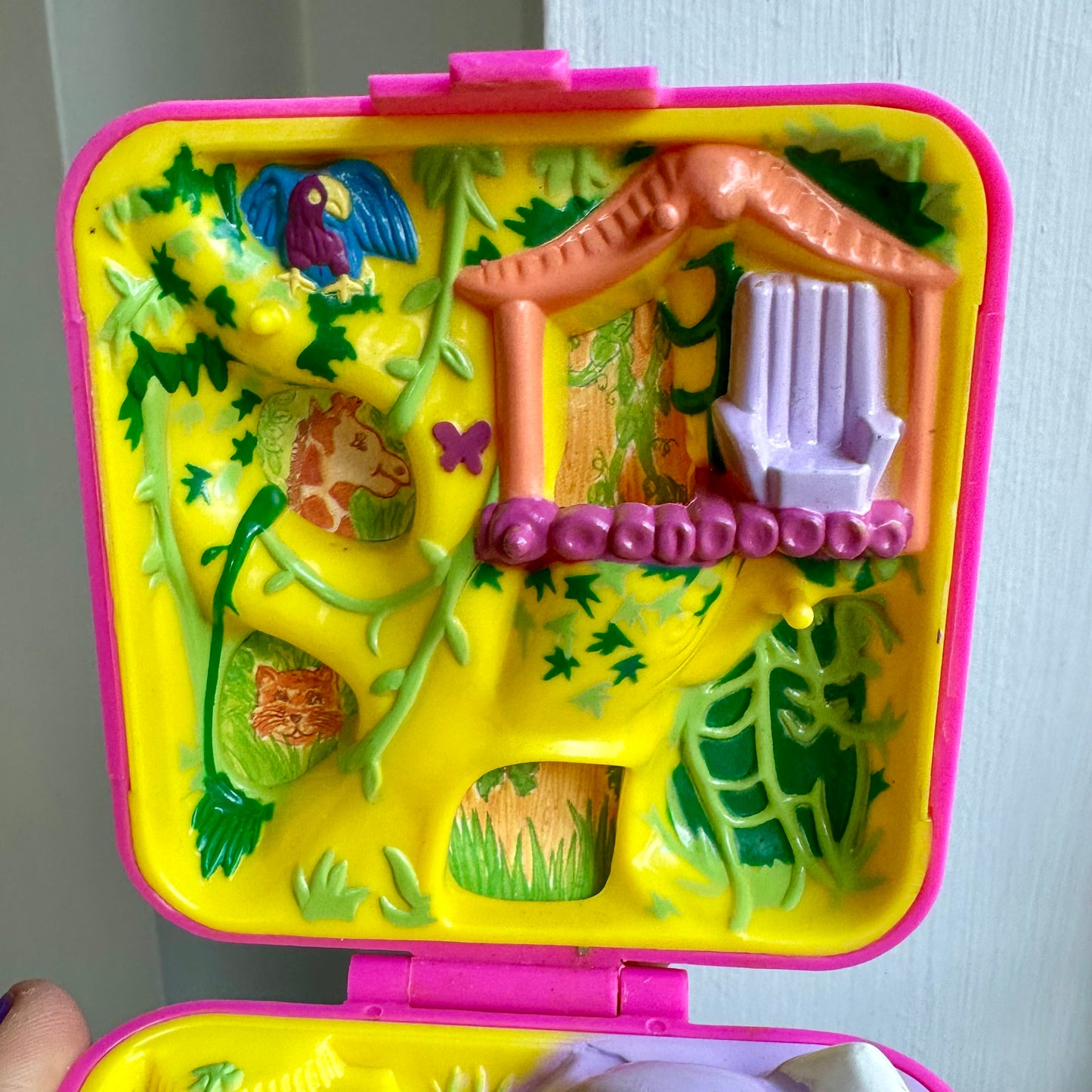 1989 Polly Pocket Wild Zoo World Compact