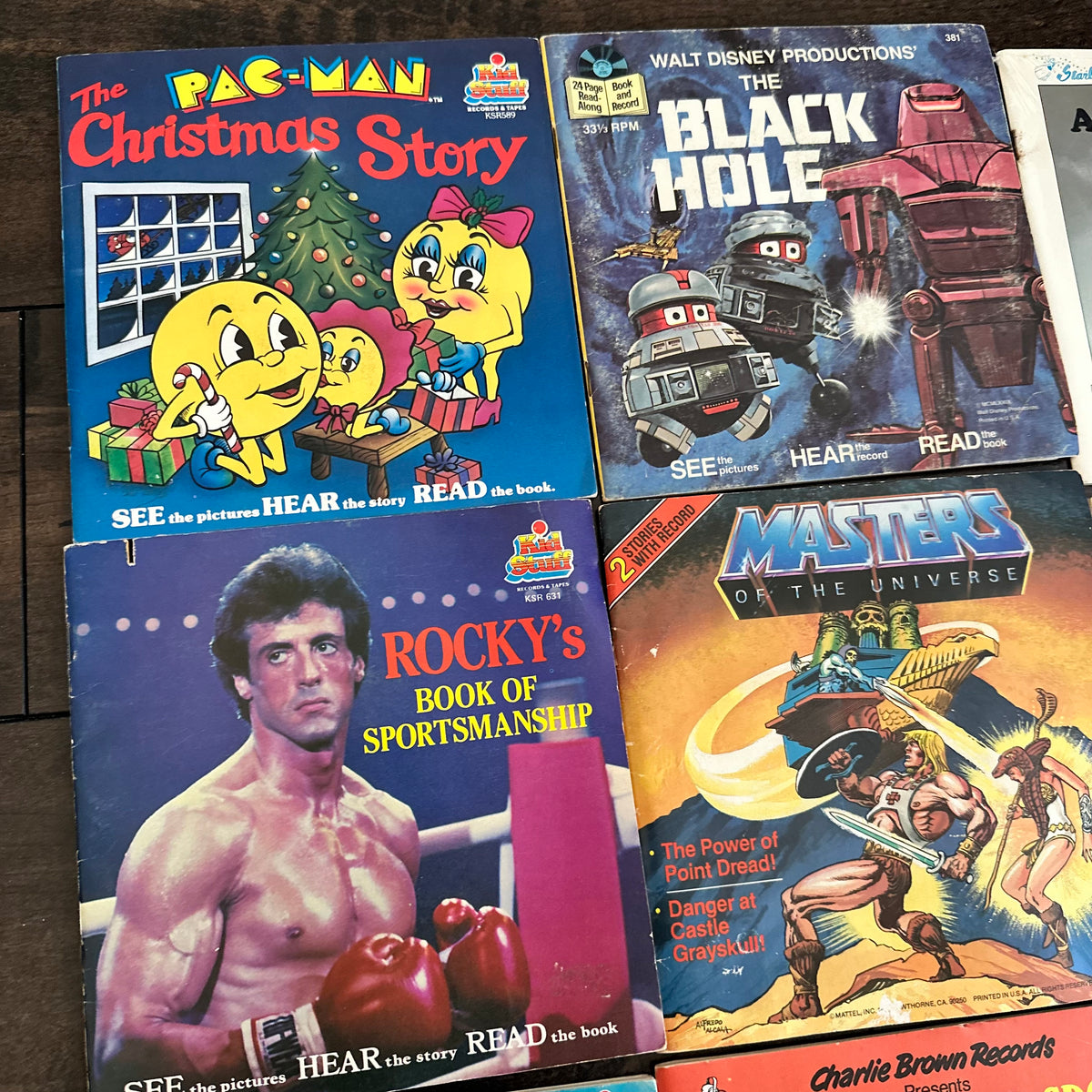 80’s TV/Movie Record & Book Lot