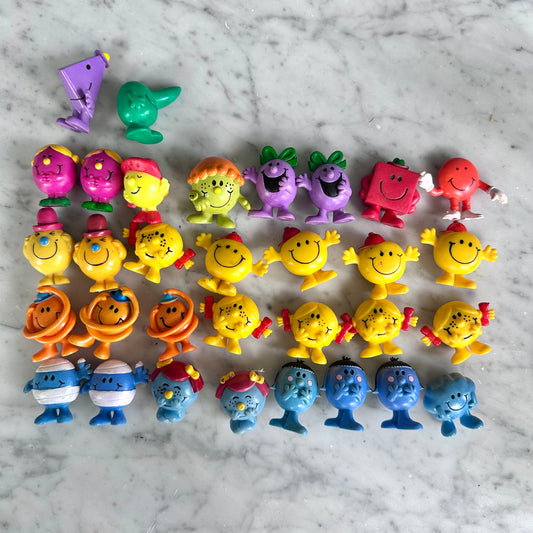 Vintage Little Miss & Mr Men Figure Lot