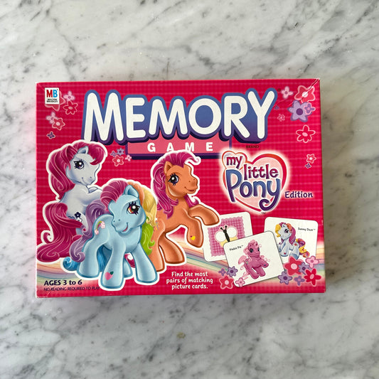 2003 My Little Pony Memory Game