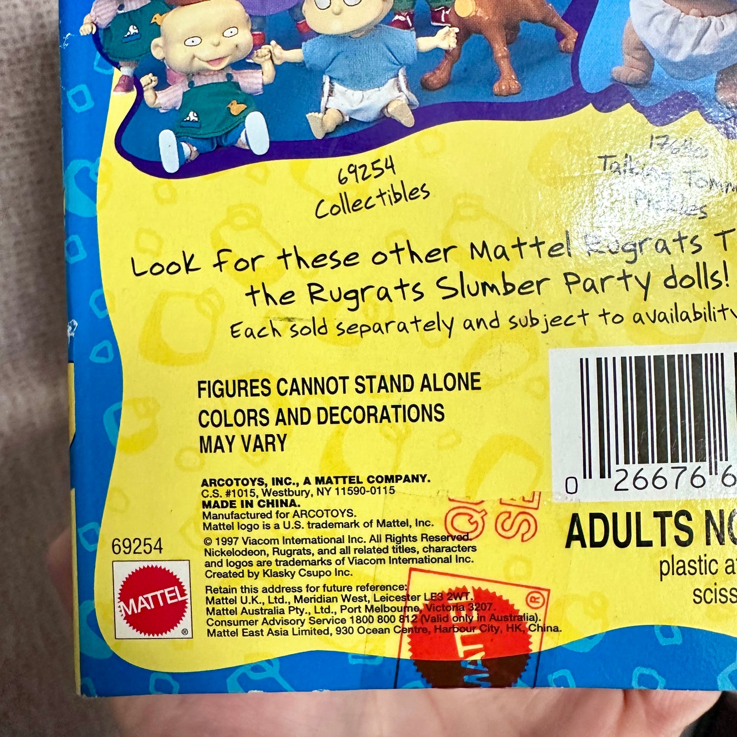 1997 Nickelodeon Rugrats Lil Collectible