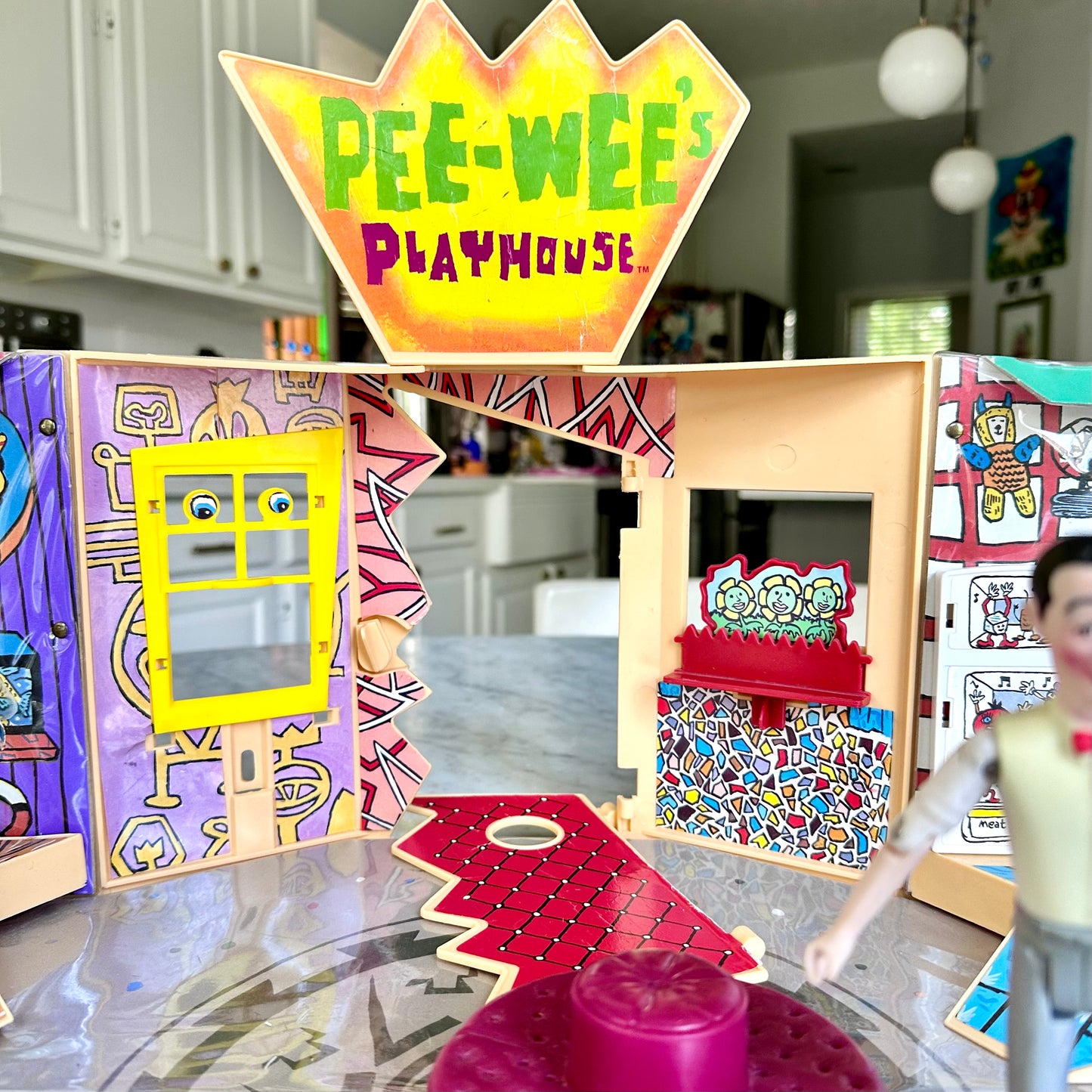 1988 Pee-Wee’s Playhouse Playset