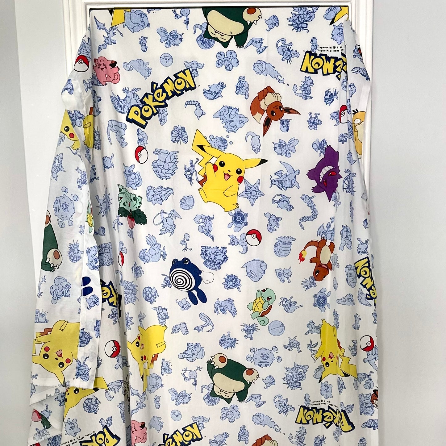 1998 Pokémon Twin Flat Sheet