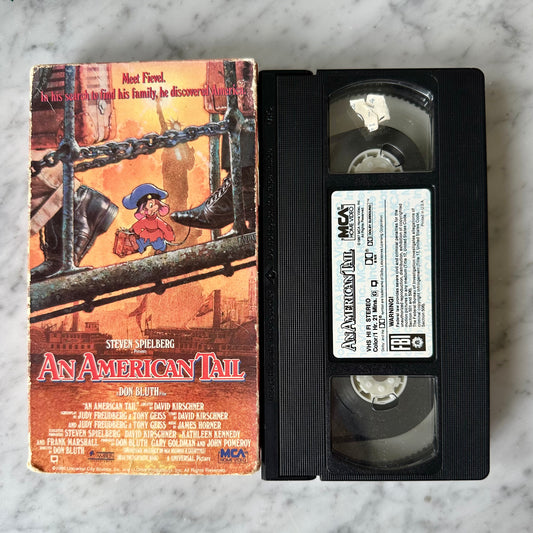 An American Tail VHS