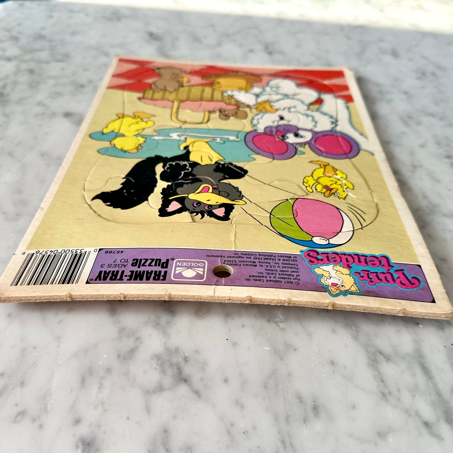 1987 Purr-Tenders Frame Tray Puzzle