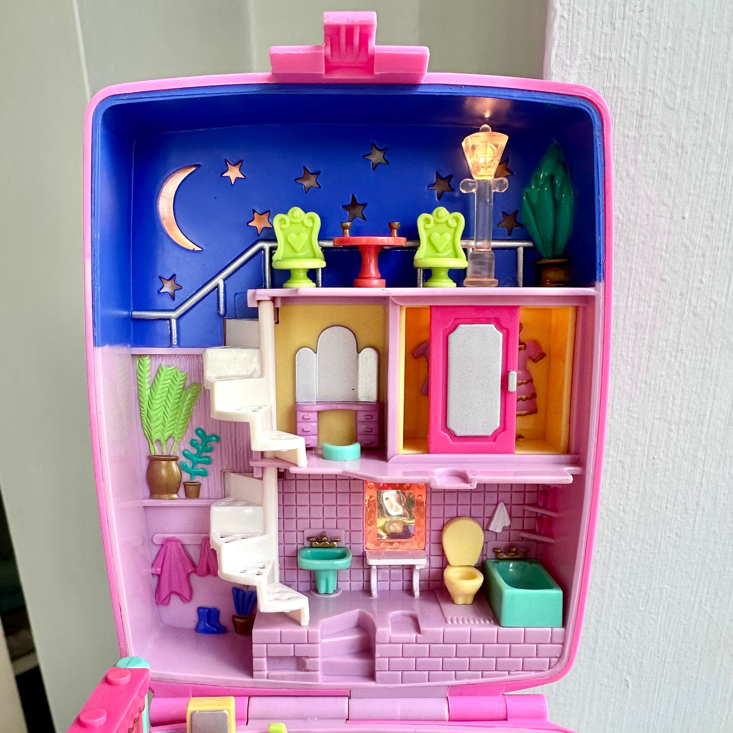 1994 Polly Pocket Starbright Dinner Party Compact