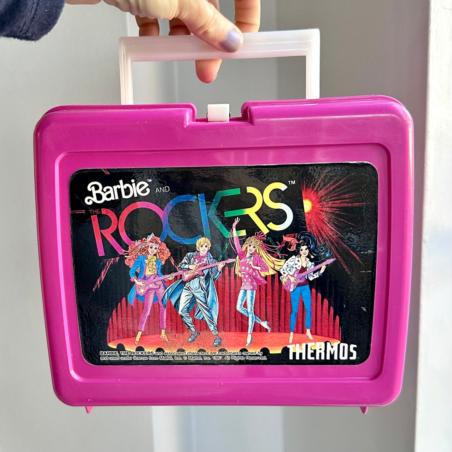 1987 Barbie and the Rockers Lunchbox