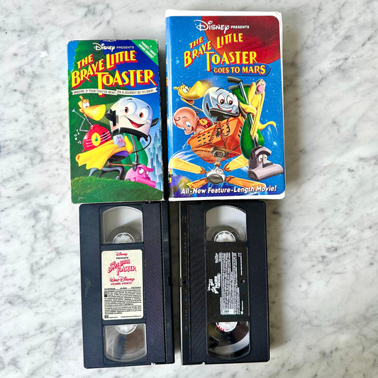 Vintage The Brave Little Toaster VHS Set