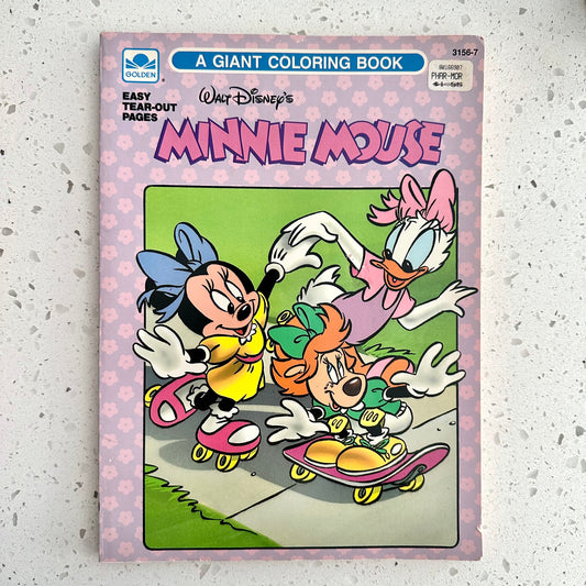 1990 Walt Disney's Minnie Mouse Coloring Book