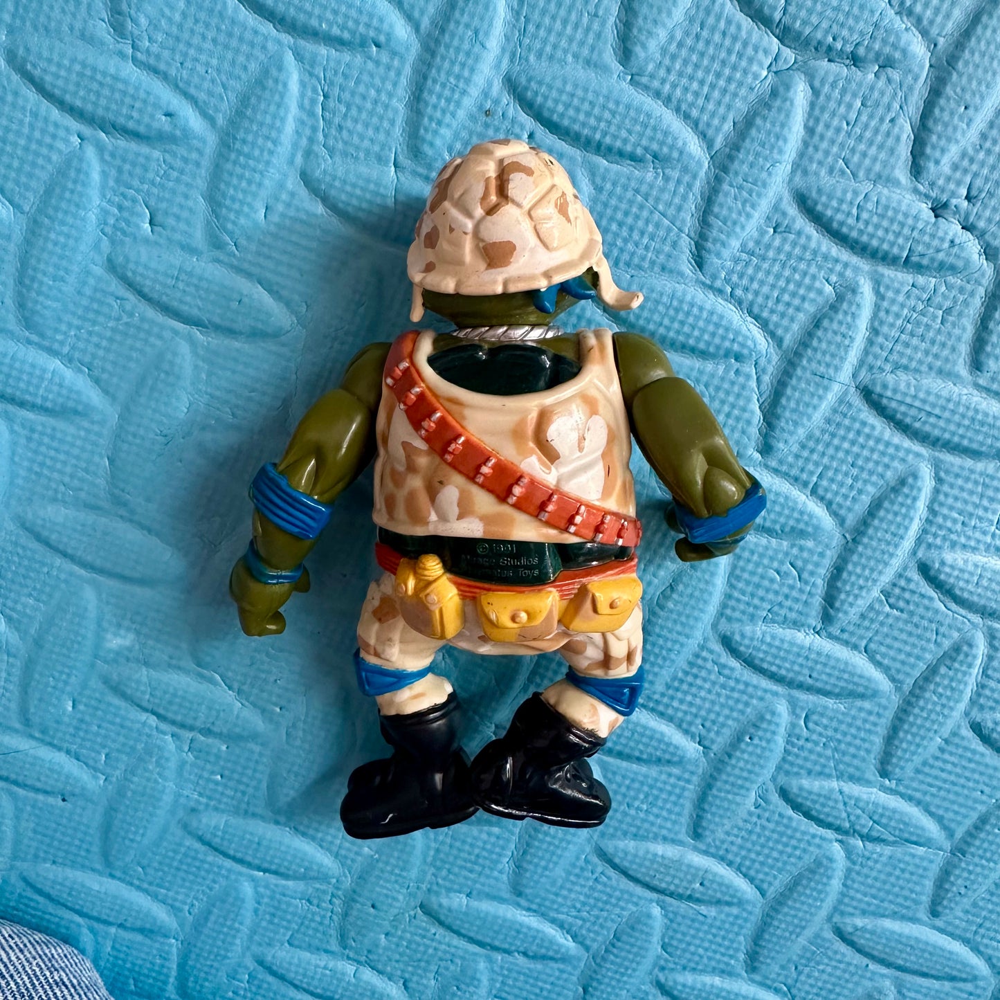 1991 TMNT Lieutenant Leo Mutant Military