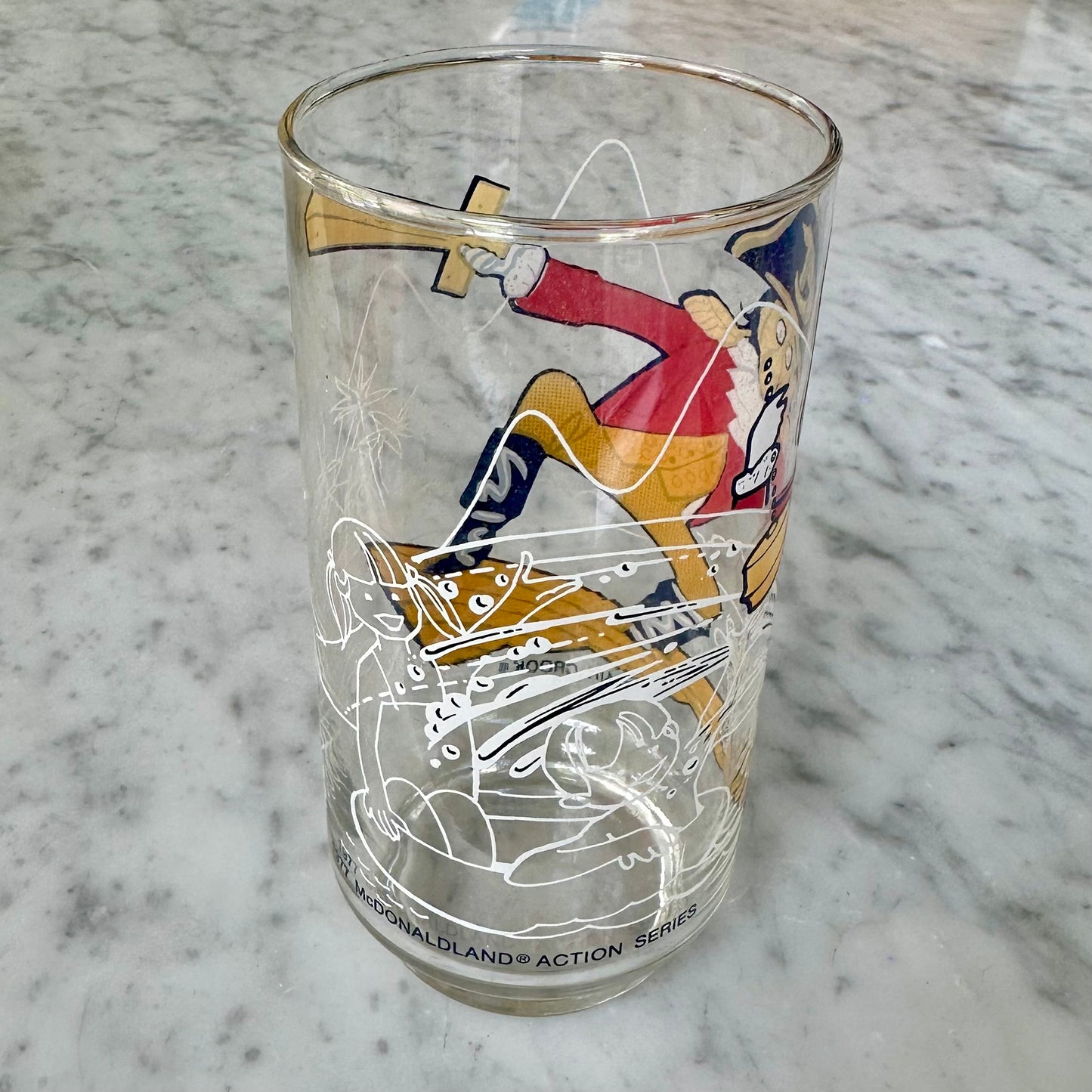 1977 McDonaldland Captain Crook Glass