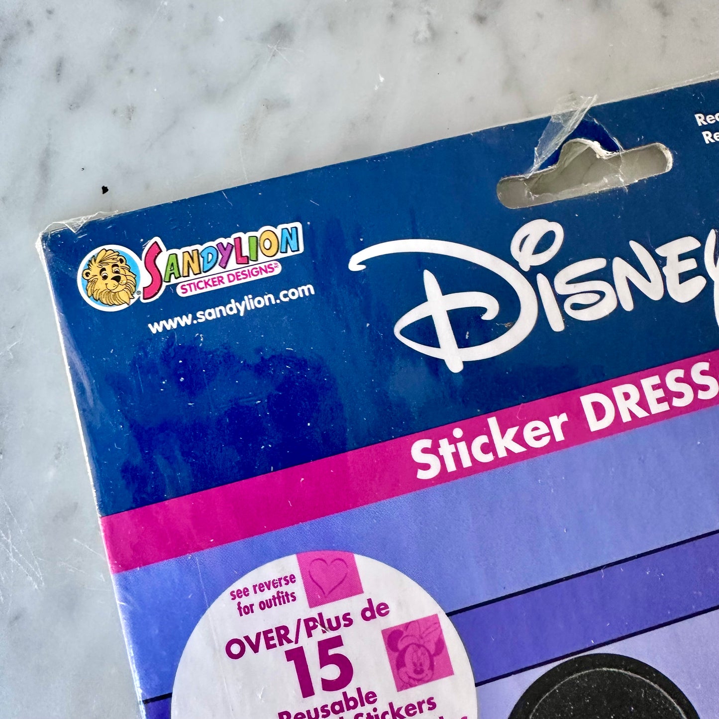 Vintage Sandylion Disney Sticker Dress-Up