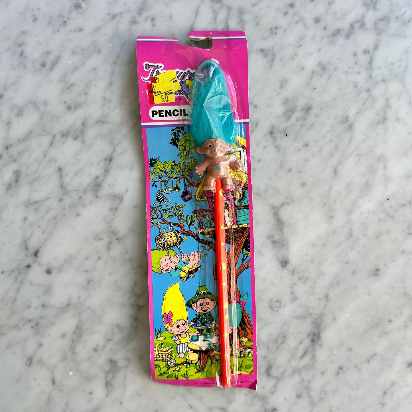 1991 Treasure Trolls Pencil
