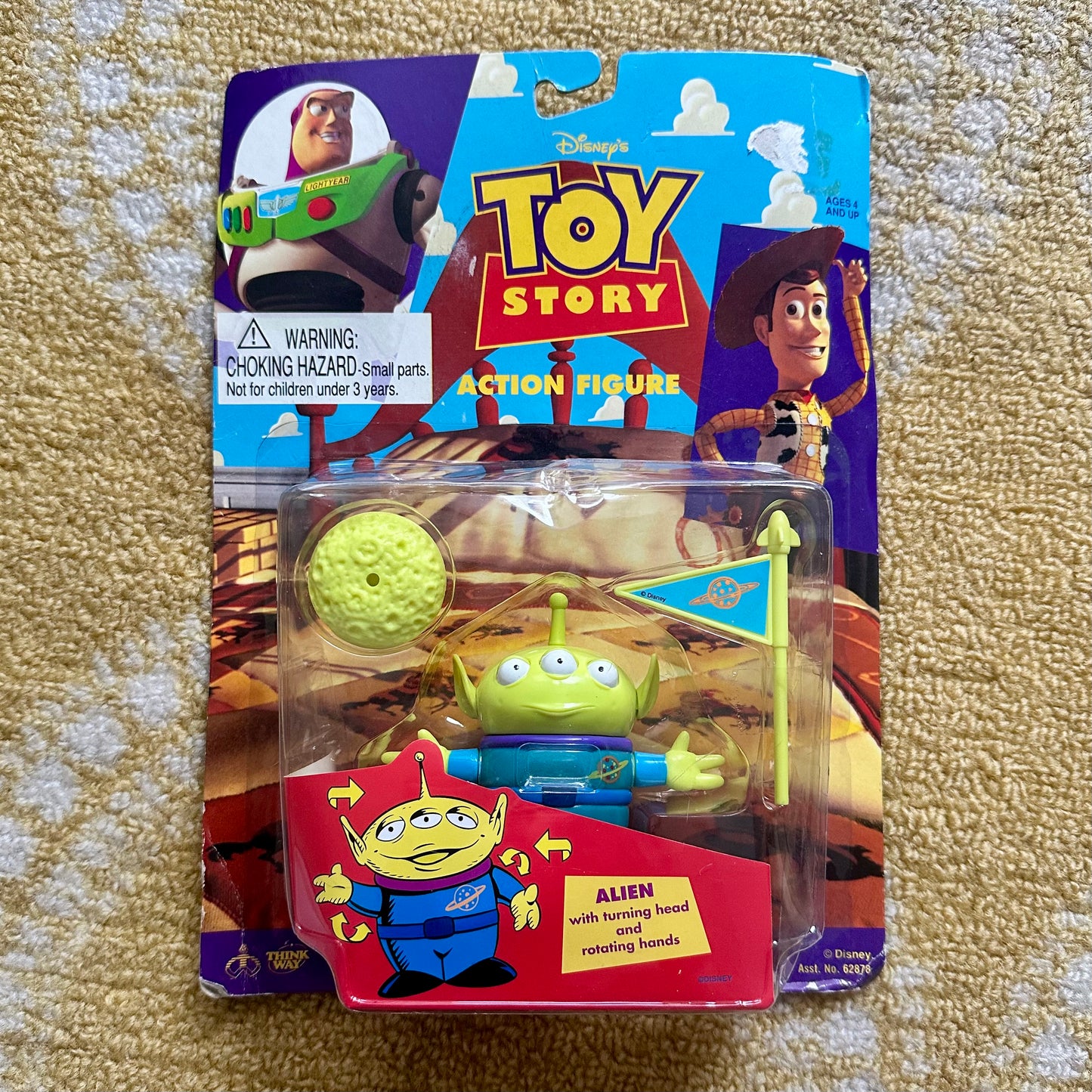 1995 Toy Story Alien Action Figure
