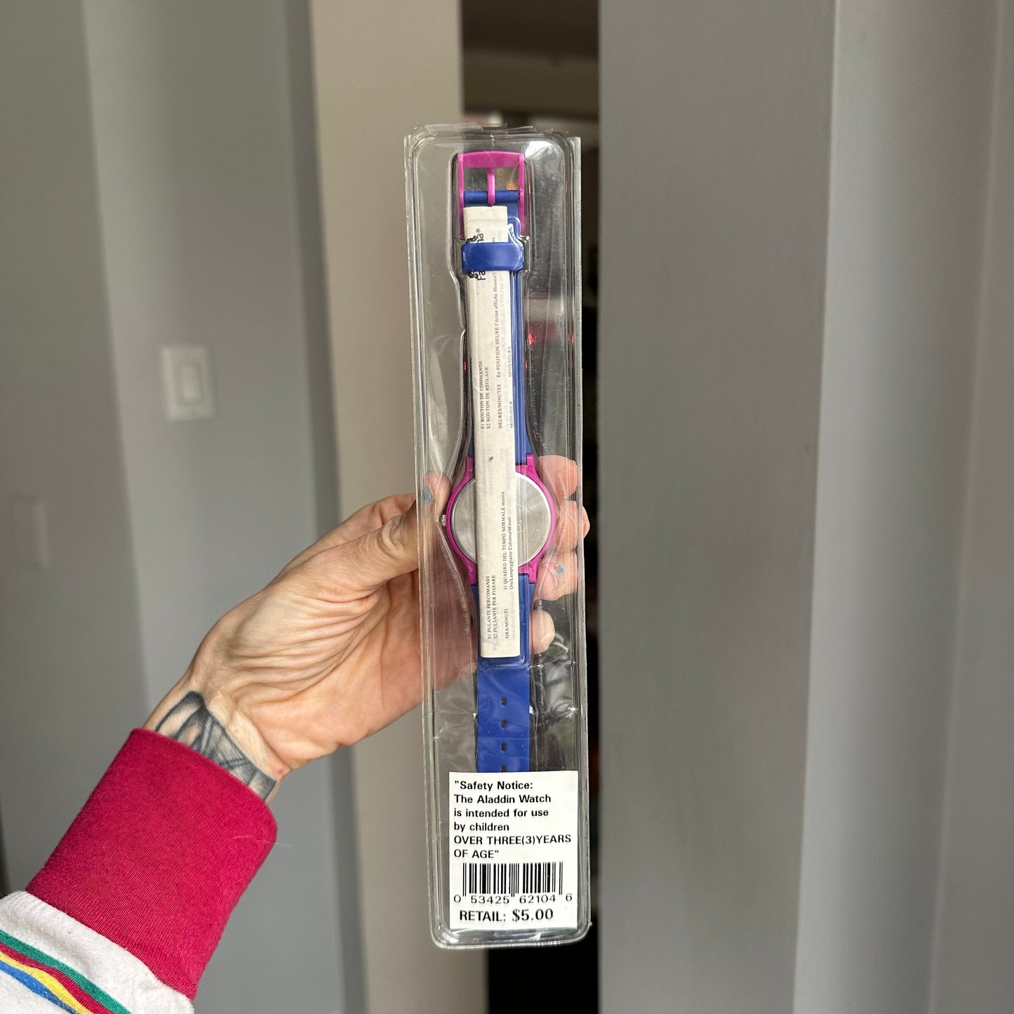 90’s Disney’s Aladdin Watch-Sealed