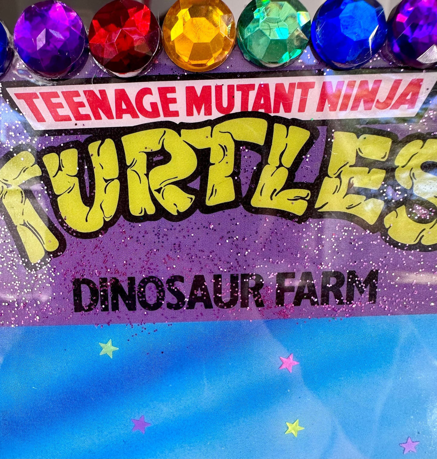 Vintage 80’s Teenage Mutant Ninja Turtles Book Cover Resin Wall Art