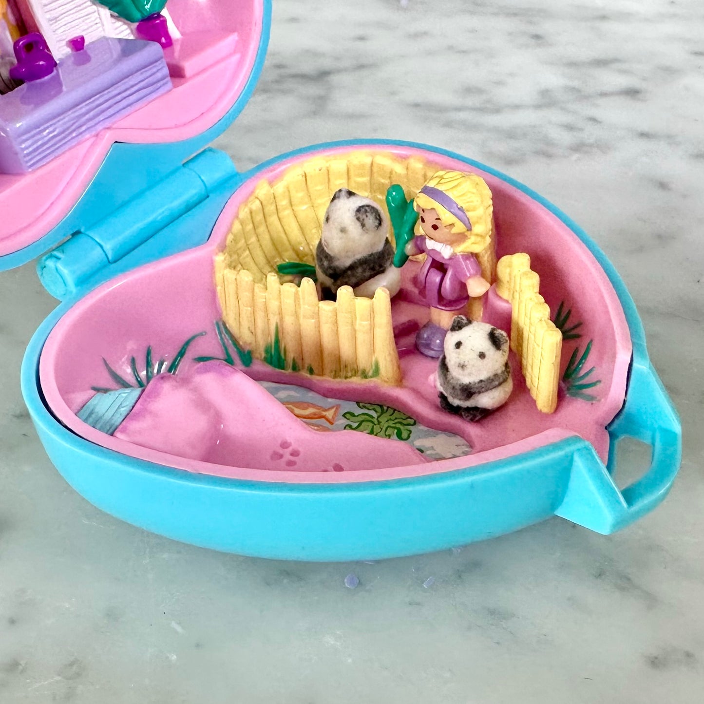 1993 Polly Pocket Pretty Pandas Playset