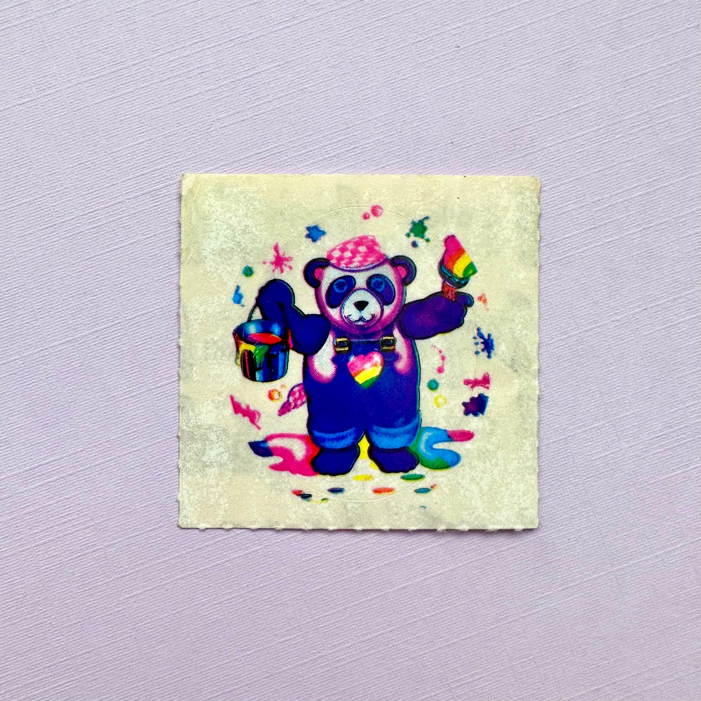 80’s Lisa Frank Painter Painter Sticker