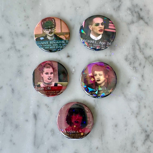 90’s Jenny Jones 1.5” Buttons