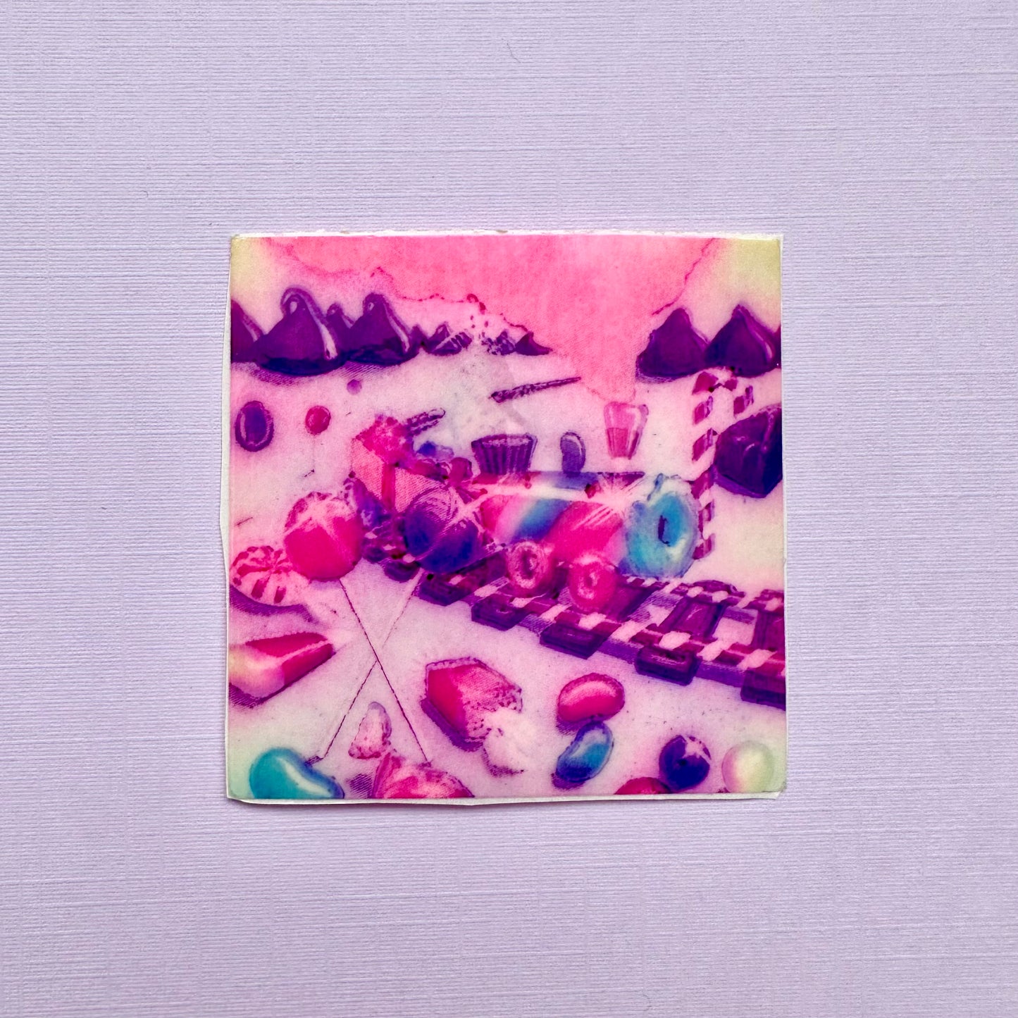 1982 Lisa Frank Candy Train Sticker