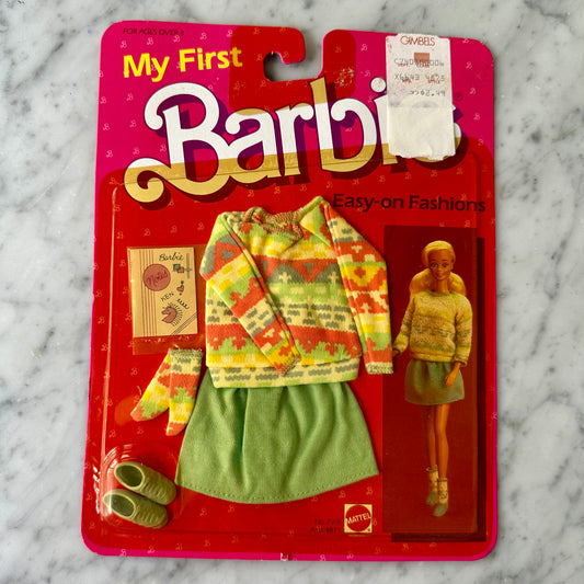1984 "My First Barbie" Easy-on Fashions
