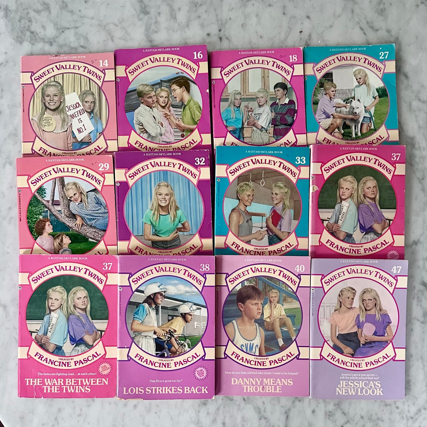 1980’s Sweet Valley Twins Books