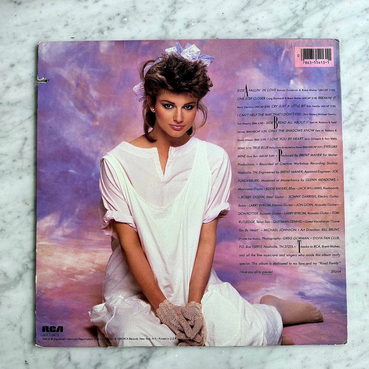 Sylvia “One Step Closer” Record