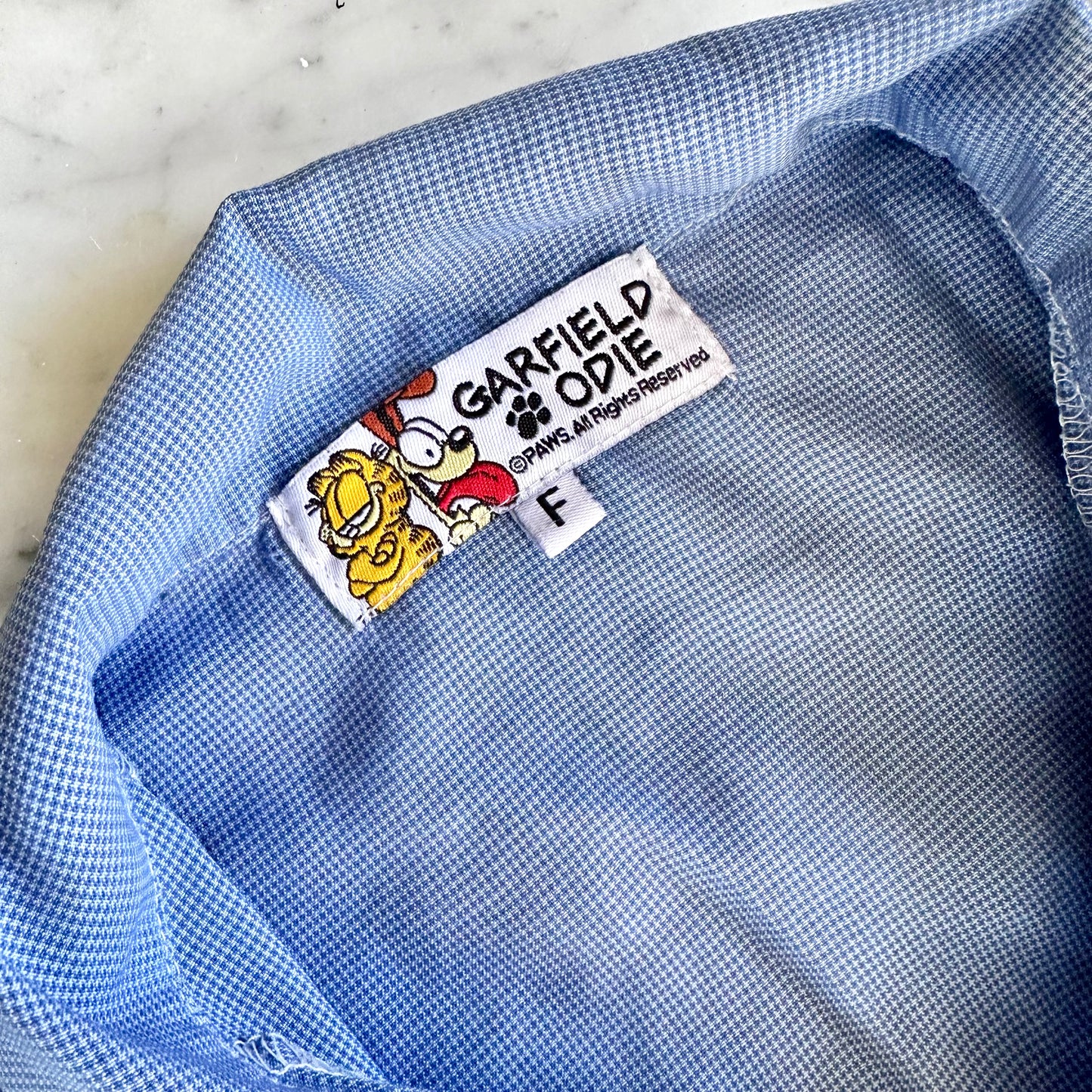 Vintage Garfield and Odie Sleep Shirt