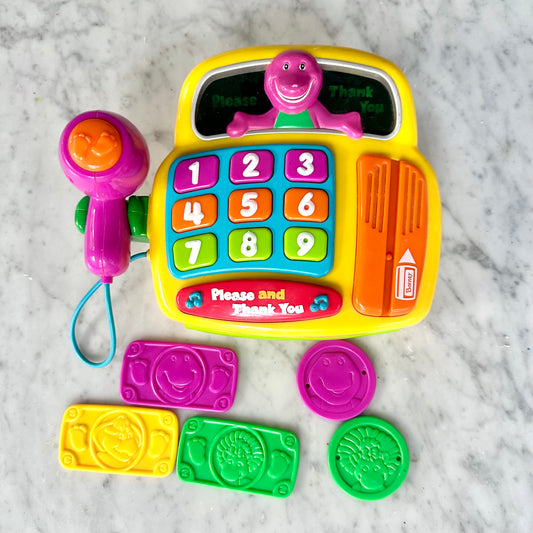90’s Barney Cash Register
