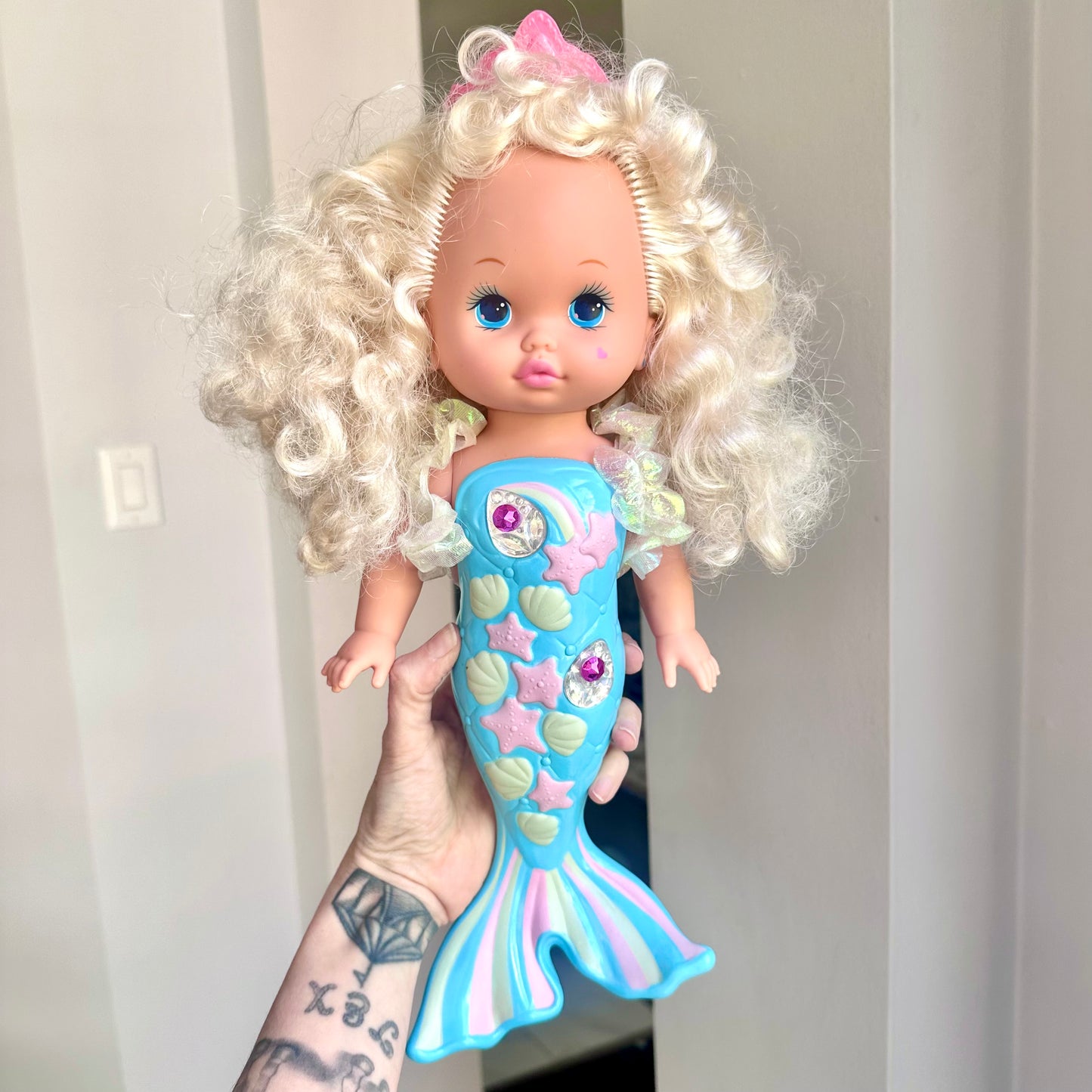 1991 Mattel Lil Miss Singing Mermaid Doll *Working