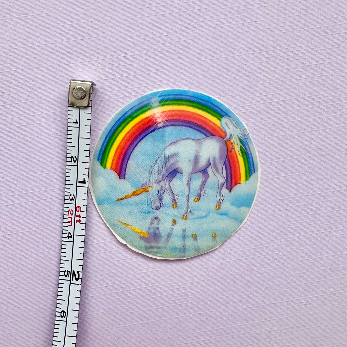 1982 Lisa Frank Unicorn Sticker