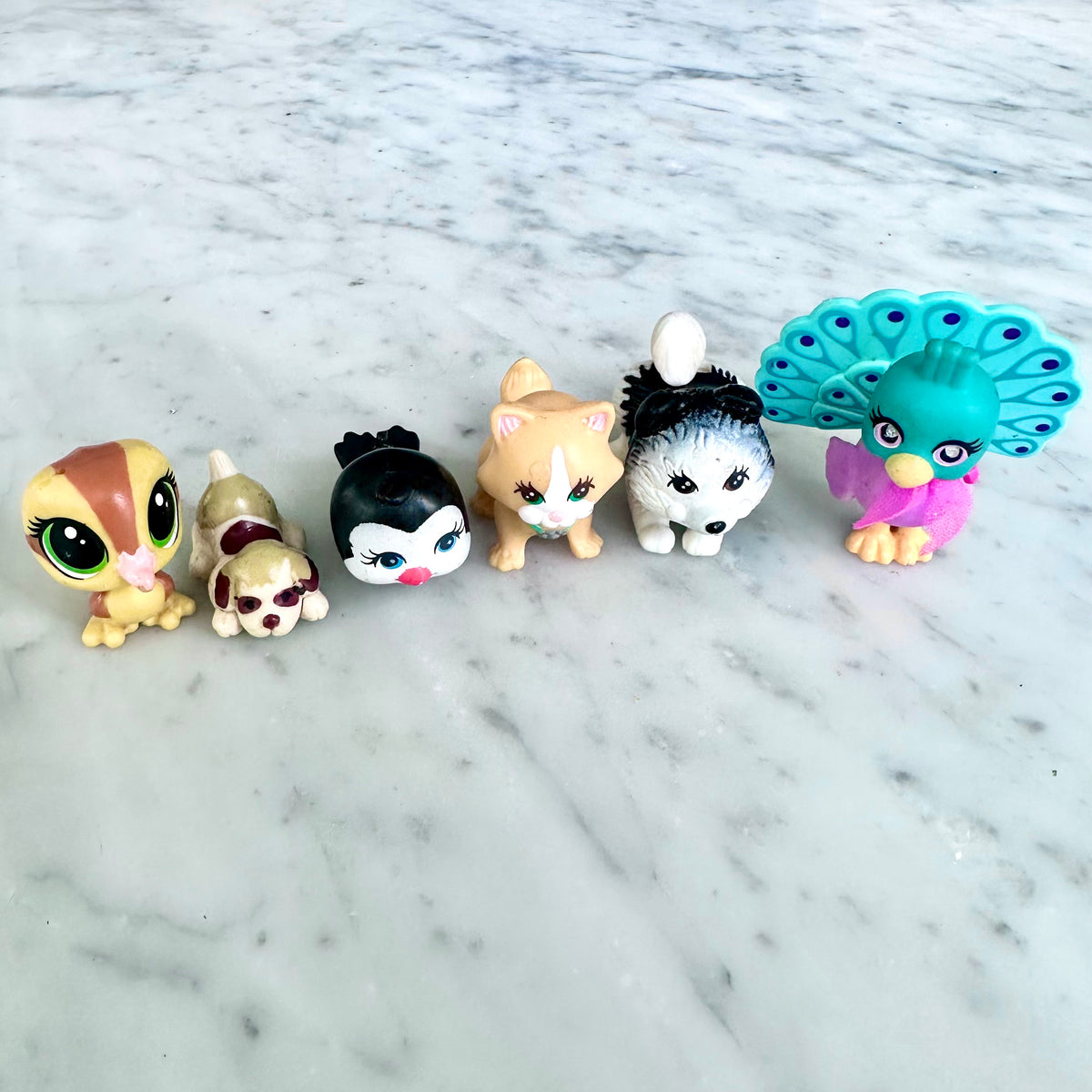 Vintage Littlest Pet Shop Figure Lot