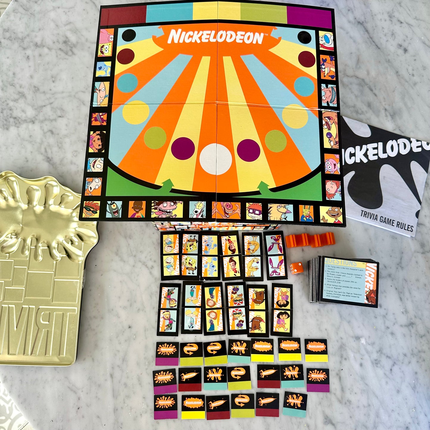 2002 Nickelodeon Trivia Game