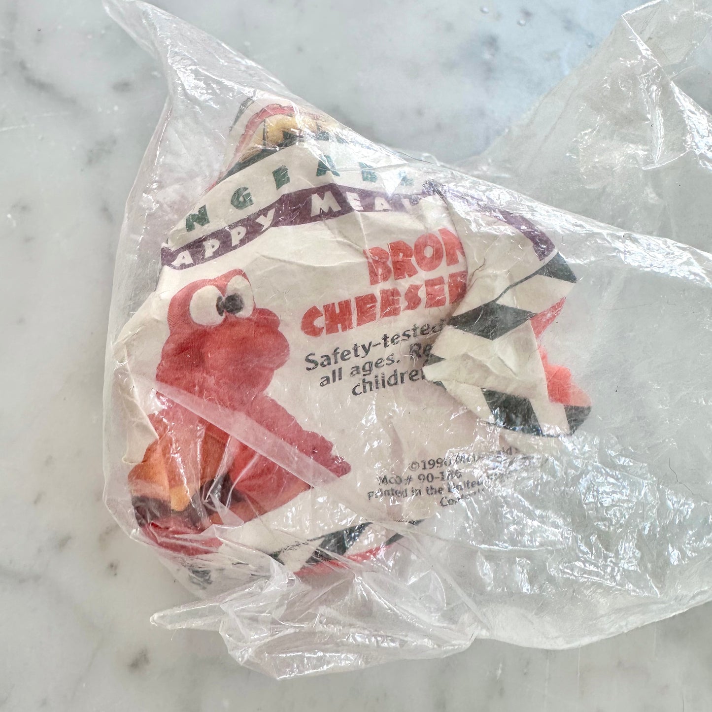 1990 McDonald’s Bronto Cheeseburger Changeables