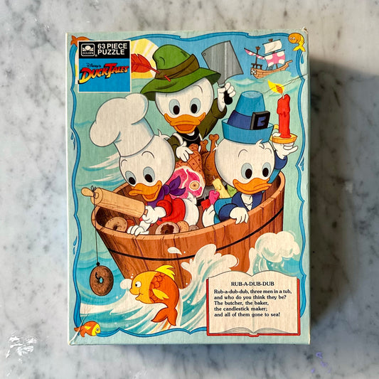 1980’s Disney’s Duck Tales Puzzle