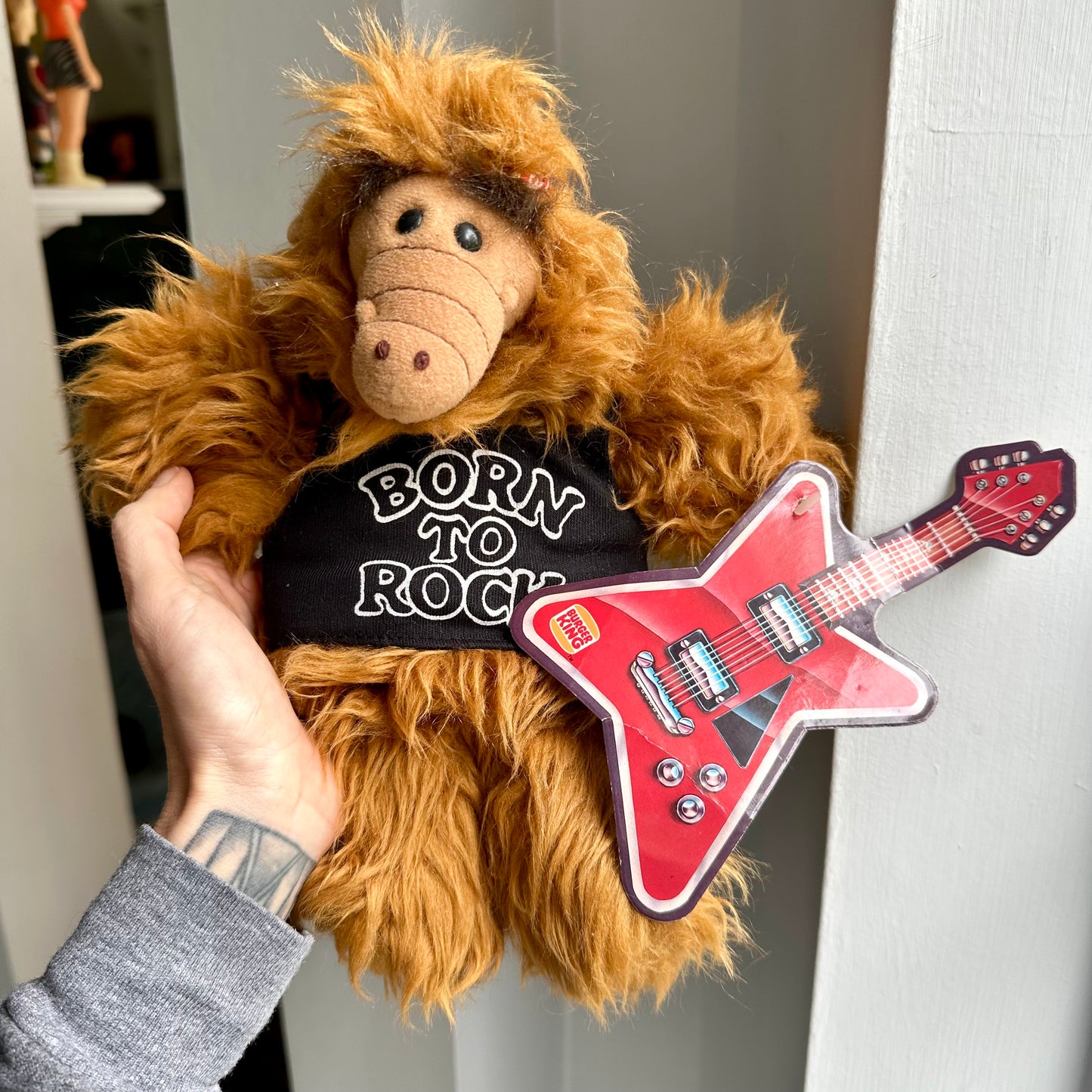 1988 “Born To Rock” ALF Plush Puppet