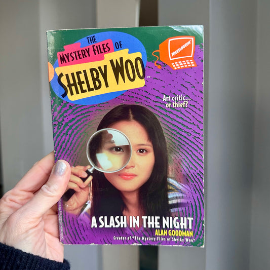 90’s Nickelodeon The Mystery Files of Shelby Woo Book